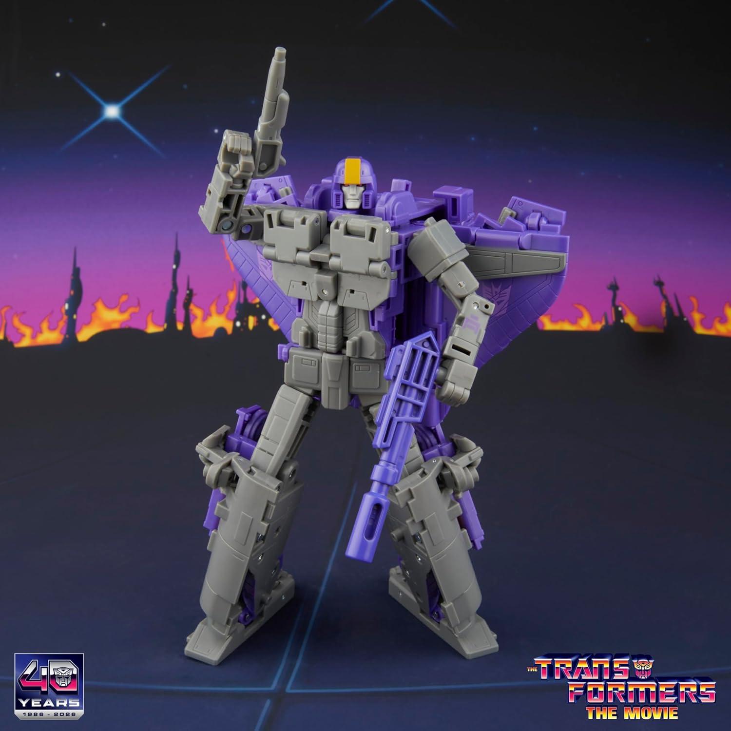 image:imageTransformers Studio Series The The Movie Astrotrain Leader Class 675Inch Converting Action Figure Robot Toys for Ages 8