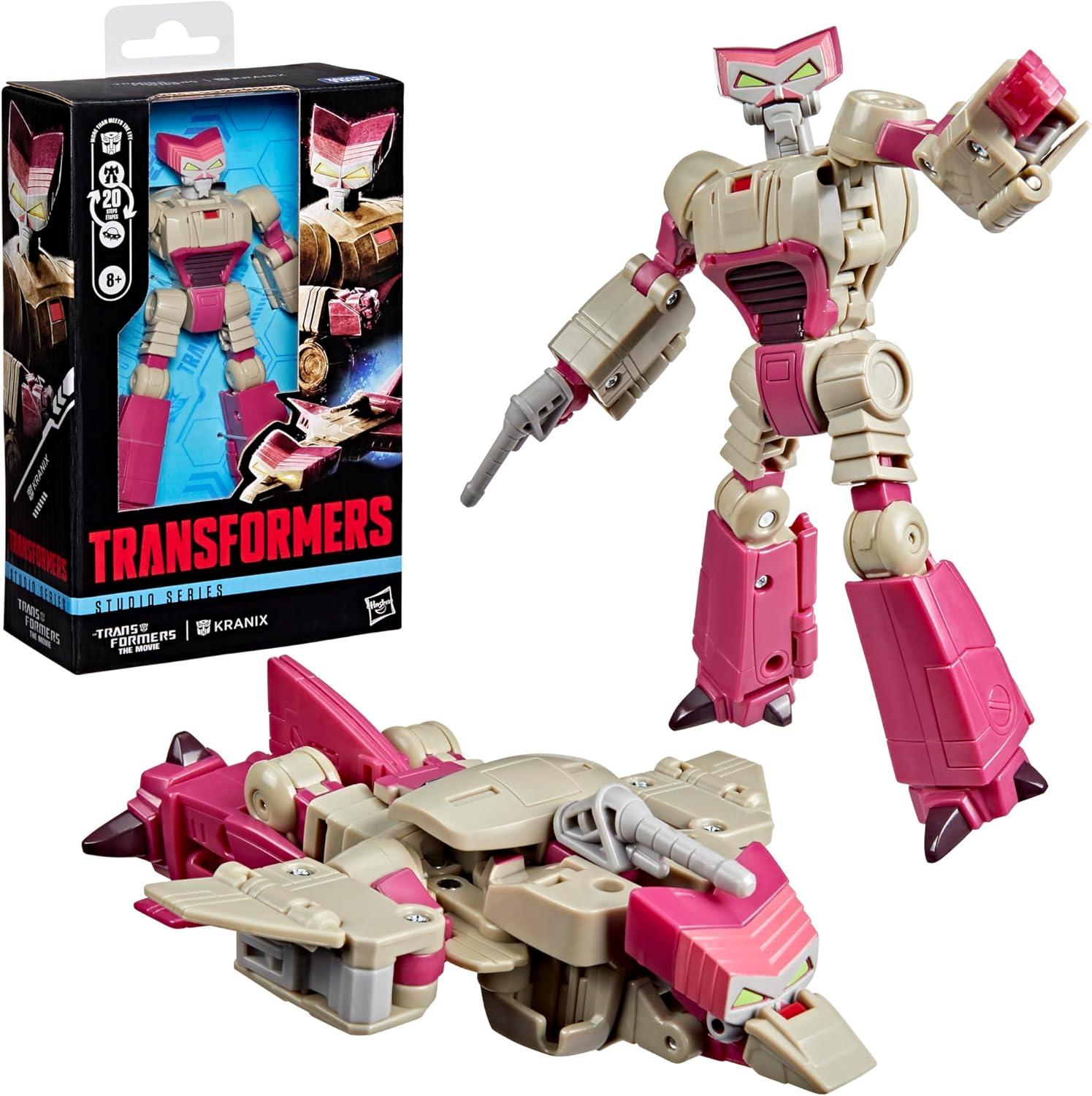 image:imageTransformers Studio Series The The Movie Kranix Deluxe Class 55Inch Converting Action Figure Robot Toys for Ages 8