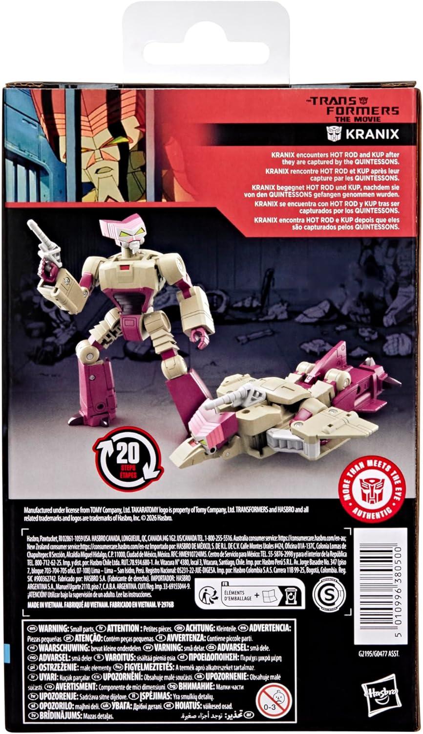 image:imageTransformers Studio Series The The Movie Kranix Deluxe Class 55Inch Converting Action Figure Robot Toys for Ages 8