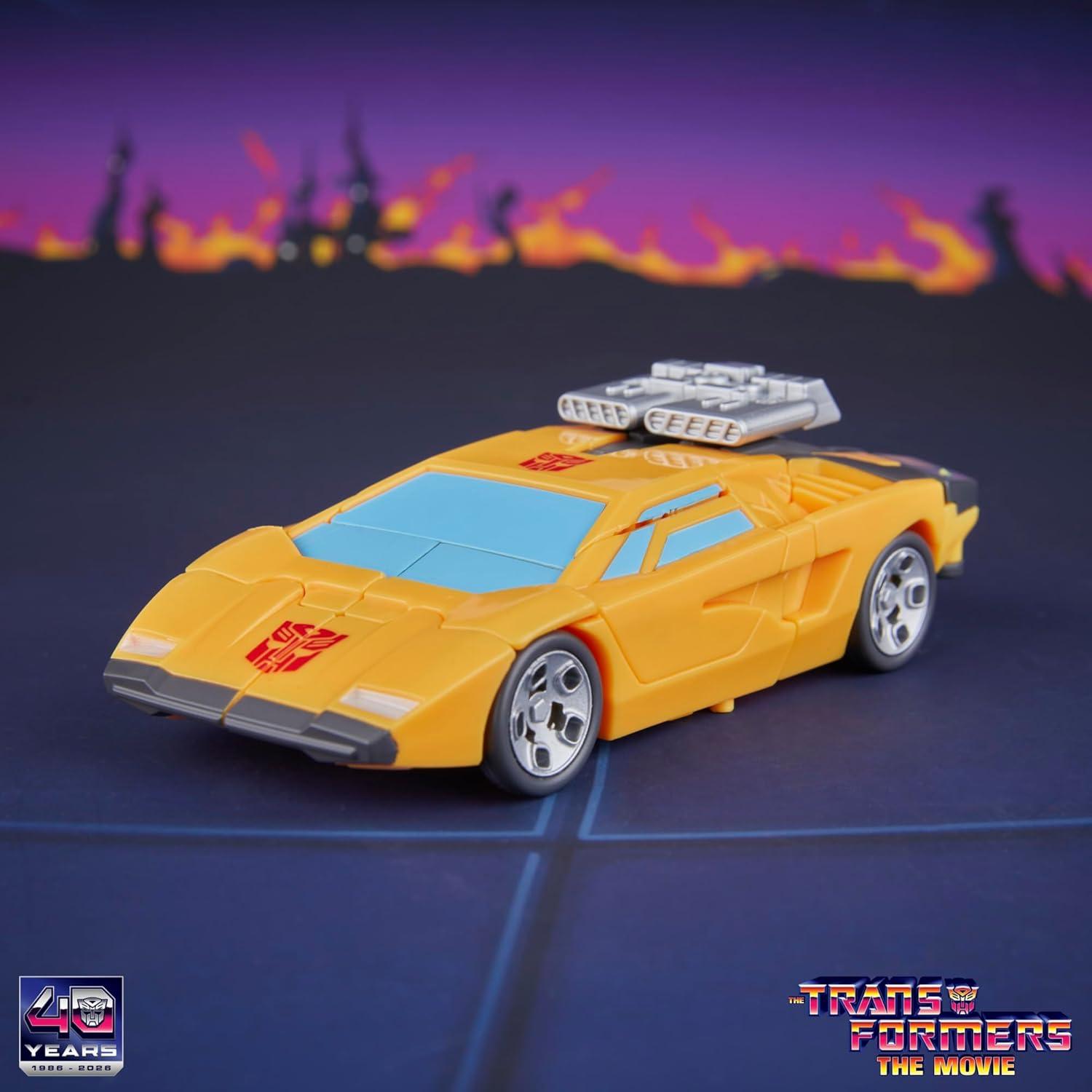 image:imageTransformers Studio Series The The Movie Sunstreaker Deluxe Class 45Inch Converting Action Figure Robot Toys for Ages 8