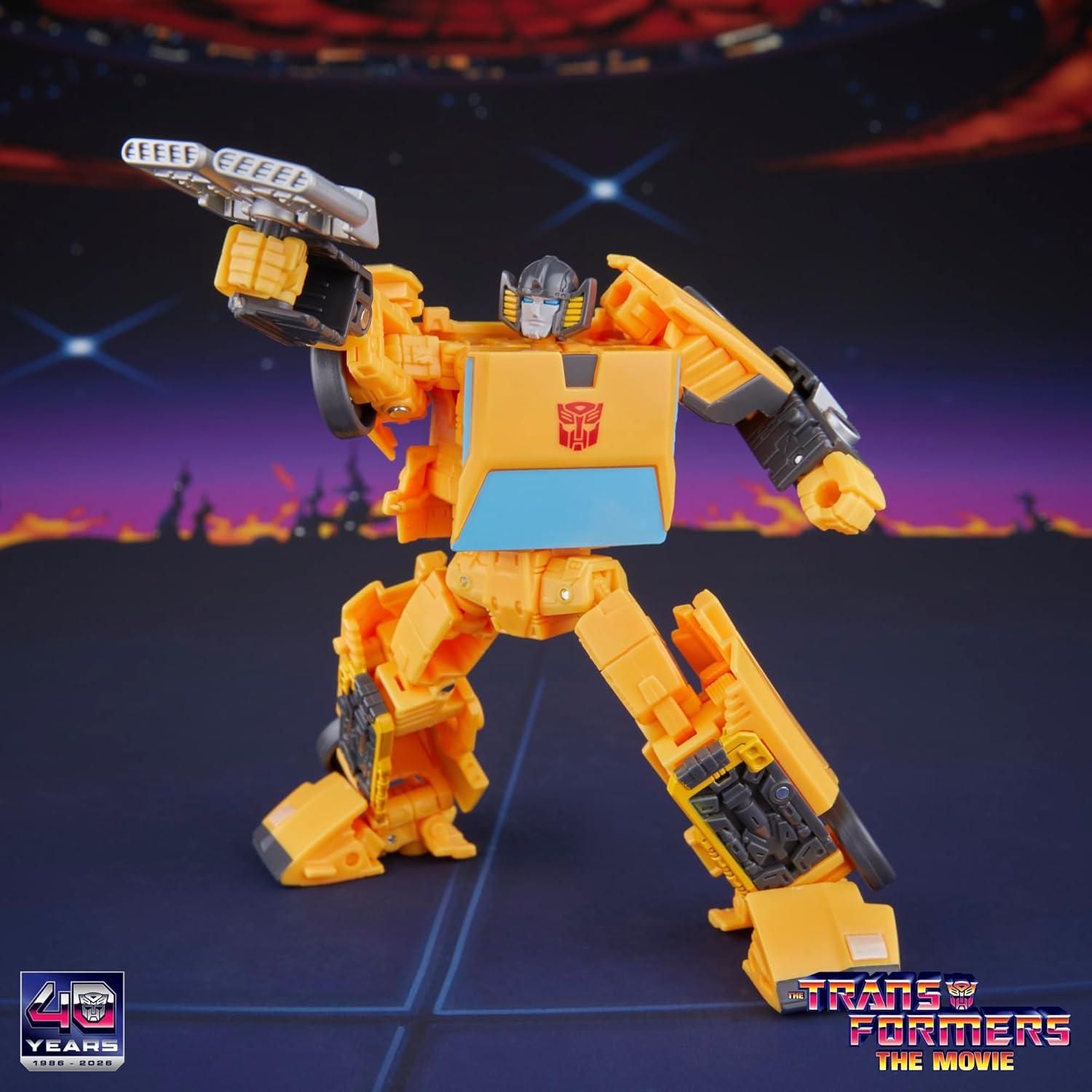 image:imageTransformers Studio Series The The Movie Sunstreaker Deluxe Class 45Inch Converting Action Figure Robot Toys for Ages 8