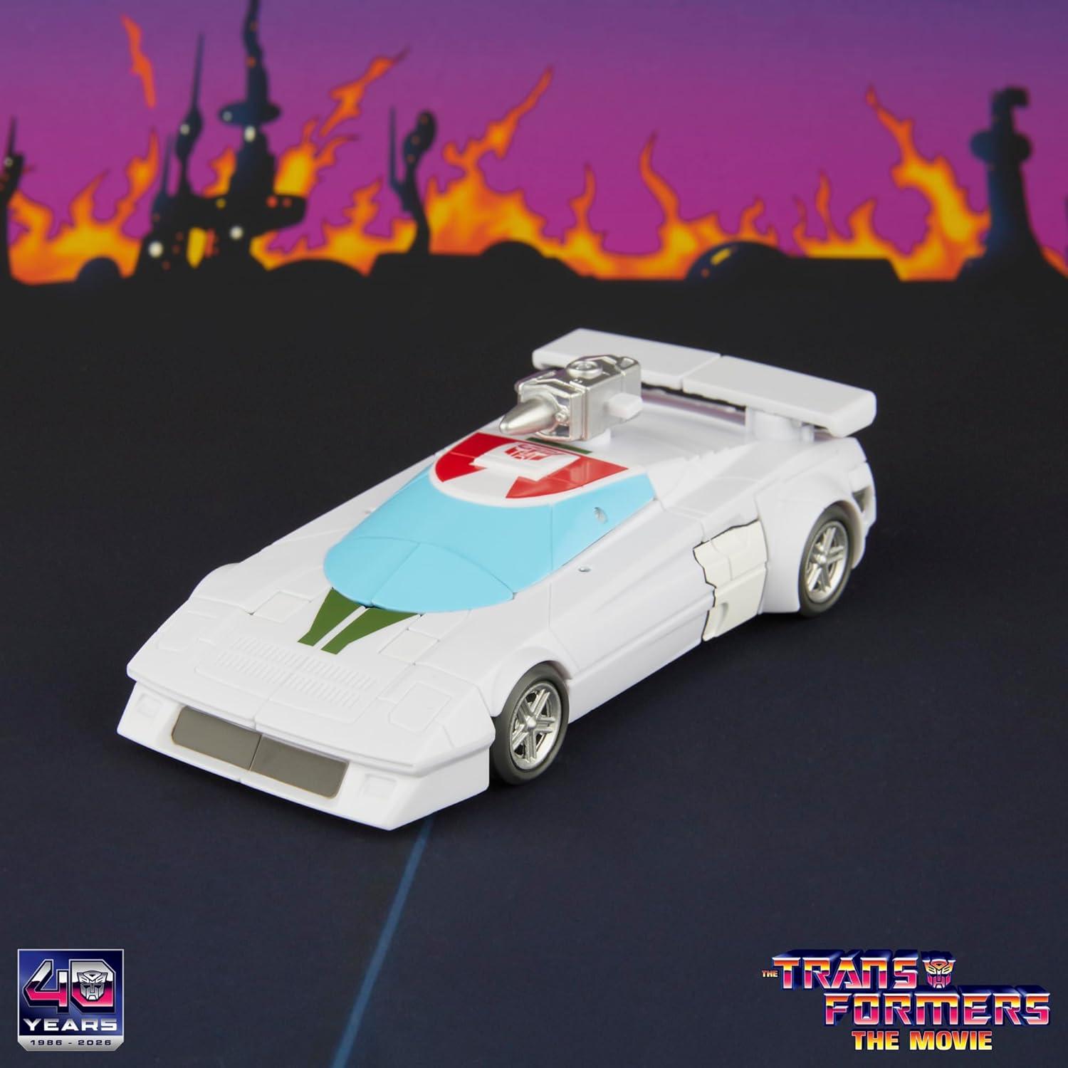 image:imageTransformers Studio Series The The Movie Wheeljack Deluxe Class 5Inch Converting Action Figure Robot Toys for Ages 8