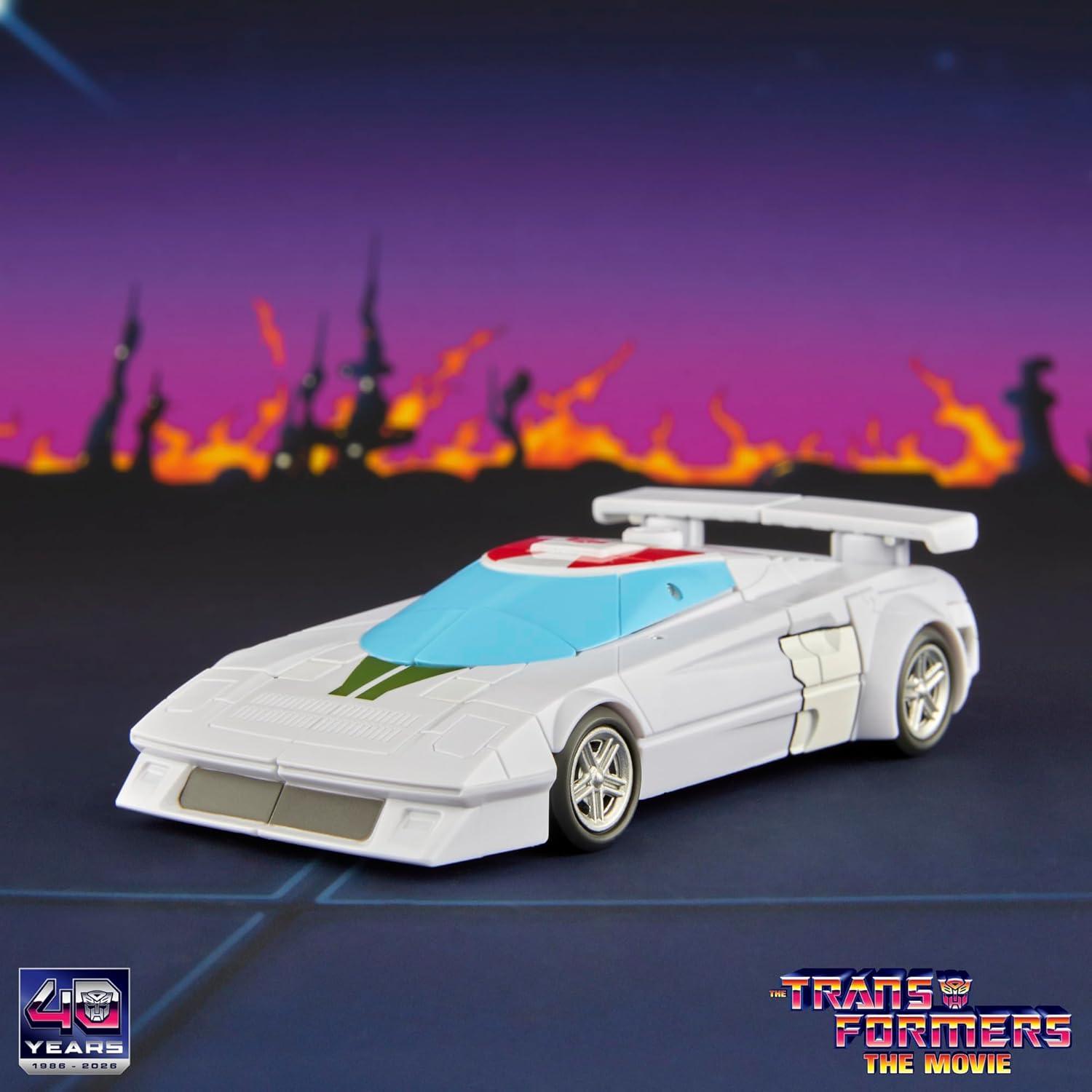 image:imageTransformers Studio Series The The Movie Wheeljack Deluxe Class 5Inch Converting Action Figure Robot Toys for Ages 8