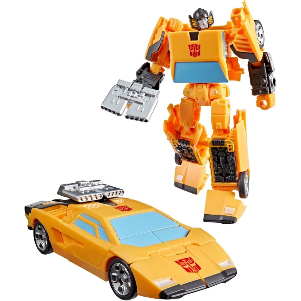image:imageTransformers Studio Series The The Movie Sunstreaker Deluxe Class 45Inch Converting Action Figure Robot Toys for Ages 8
