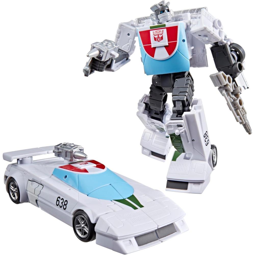 image:imageTransformers Studio Series The The Movie Wheeljack Deluxe Class 5Inch Converting Action Figure Robot Toys for Ages 8