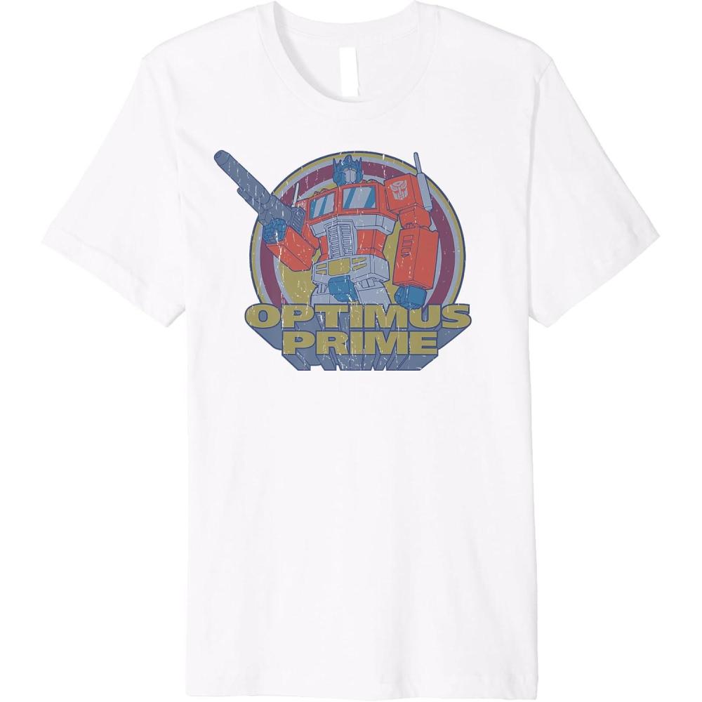image:imageTransformers Optimus Prime Retro Portrait Premium TShirt