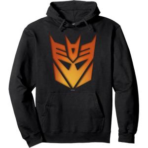 Transformers Halloween Decepticon Glow Carving Pullover Hoodie(Black)