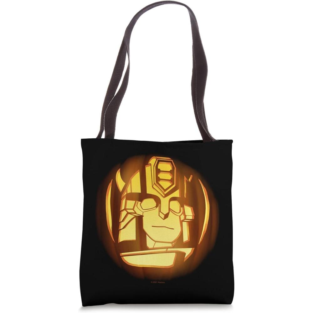 image:imageTransformers Halloween Bumblebee Pumpkin Tote Bag