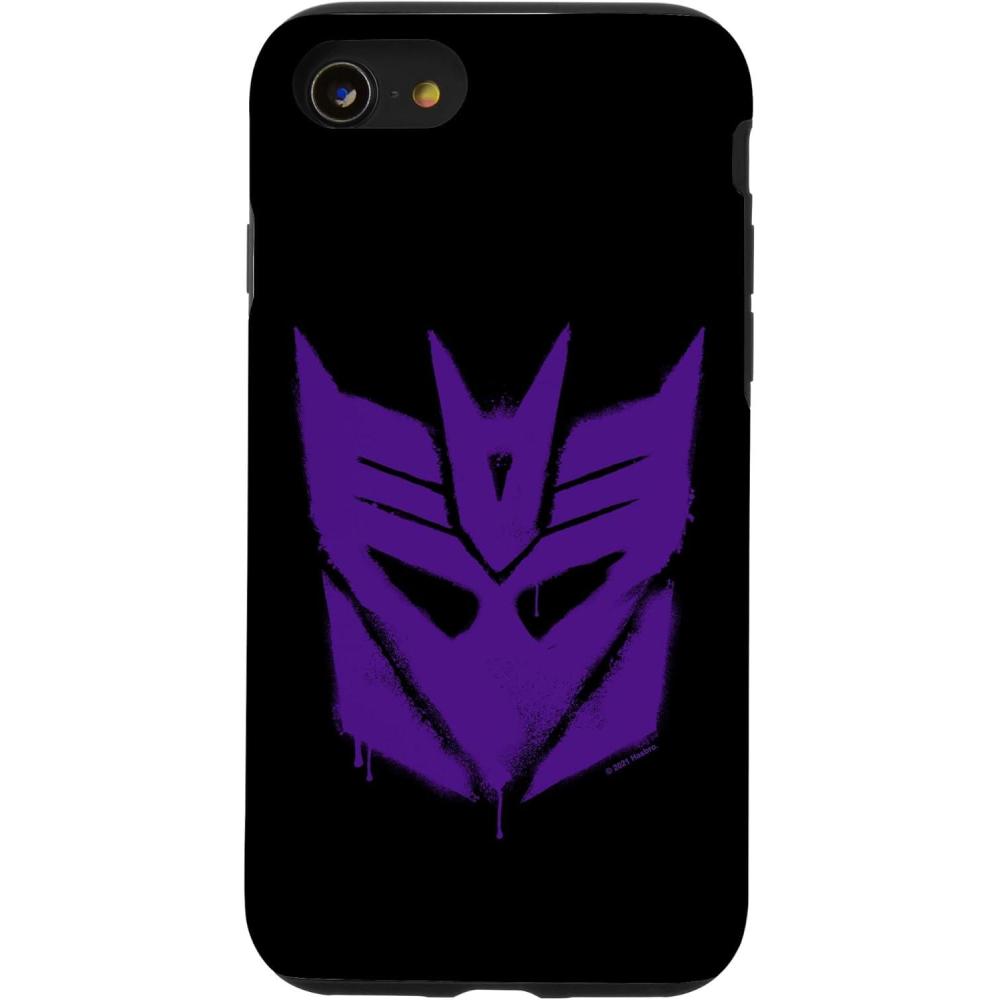 image:imageTransformers Purple Graffiti Decepticon Logo Case for iPhone 17iPhone SE 2020  7  8