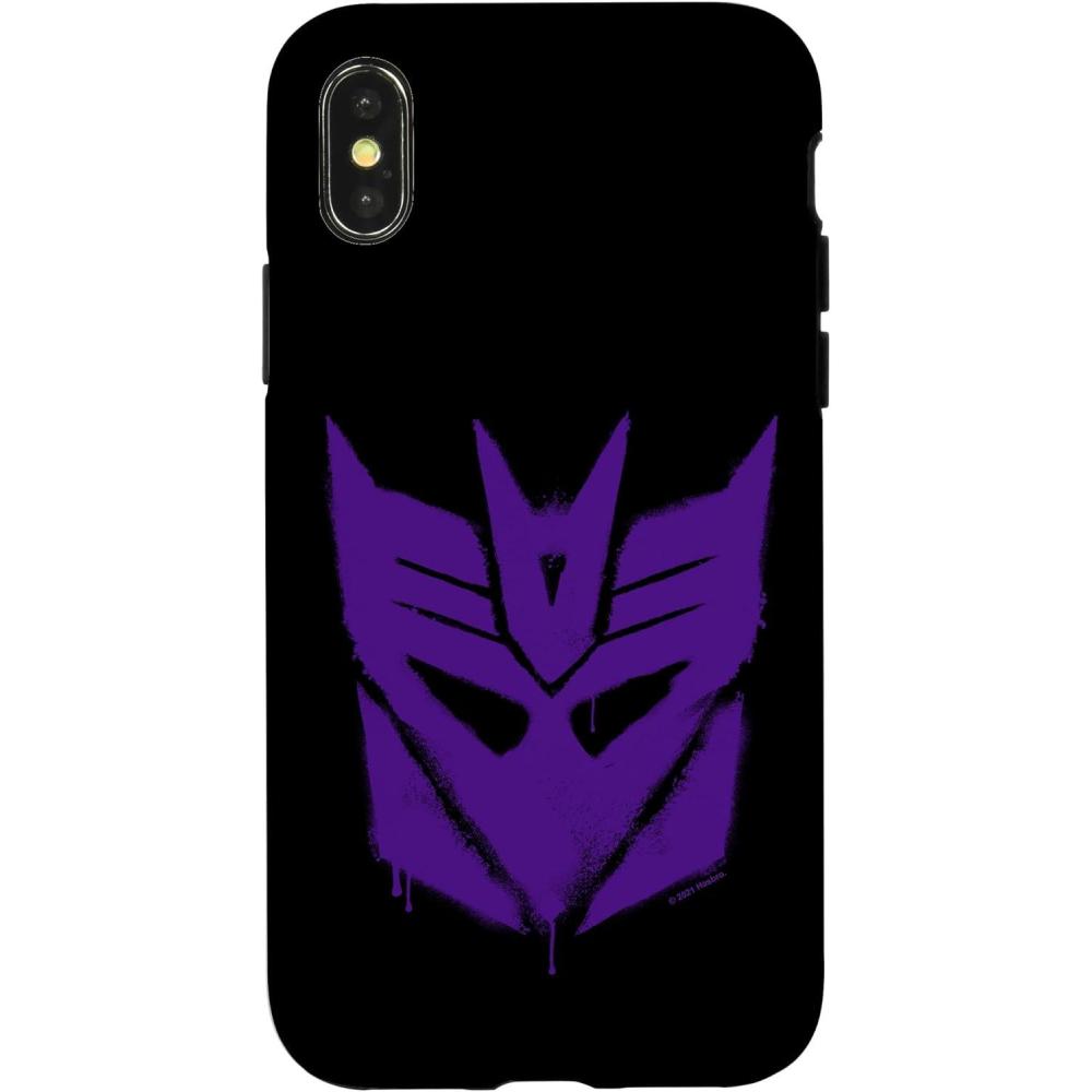 image:imageTransformers Purple Graffiti Decepticon Logo Case for iPhone 17iPhone XXS