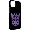 Transformers Detail Filled Decepticon Symbol Case for iPhone 17(iPhone 15 Plus)