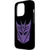 Transformers Detail Filled Decepticon Symbol Case for iPhone 17(iPhone 15 Pro)
