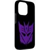 Transformers Purple Graffiti Decepticon Logo Case for iPhone 17(iPhone 13 Pro)