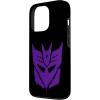 Transformers Purple Graffiti Decepticon Logo Case for iPhone 17(iPhone 13 Pro)