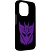 Transformers Purple Graffiti Decepticon Logo Case for iPhone 17(iPhone 15 Pro)