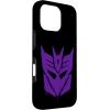 Transformers Purple Graffiti Decepticon Logo Case for iPhone 17(iPhone 16 Pro)