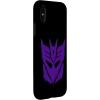 Transformers Purple Graffiti Decepticon Logo Case for iPhone 17(iPhone X/XS)