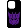 Transformers Purple Graffiti Decepticon Logo Case for iPhone 17(iPhone 15 Pro)