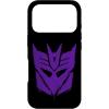 Transformers Purple Graffiti Decepticon Logo Case for iPhone 17(iPhone 17 Pro)