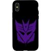 Transformers Purple Graffiti Decepticon Logo Case for iPhone 17(iPhone X/XS)