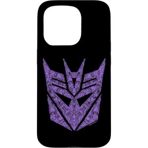 Transformers Detail Filled Decepticon Symbol Case for iPhone 17(iPhone 15 Pro)