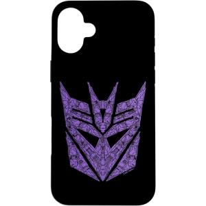 Transformers Detail Filled Decepticon Symbol Case for iPhone 17(iPhone 16 Plus)