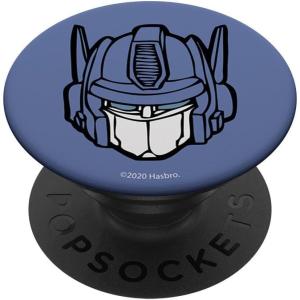 Transformers Optimus Prime Head Shot PopSockets MagSafe PopGrip for iPhone(Standard)