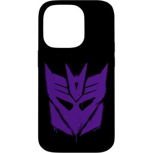 Transformers Purple Graffiti Decepticon Logo Case for iPhone 17(iPhone 14 Pro)
