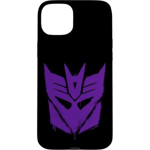 Transformers Purple Graffiti Decepticon Logo Case for iPhone 17(iPhone 15 Plus)
