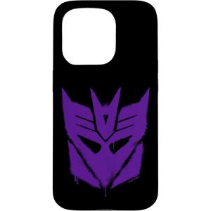 Transformers Purple Graffiti Decepticon Logo Case for iPhone 17(iPhone 15 Pro)