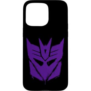 Transformers Purple Graffiti Decepticon Logo Case for iPhone 17(iPhone 15 Pro Max)