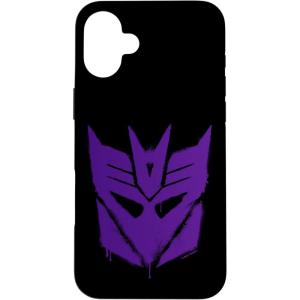 Transformers Purple Graffiti Decepticon Logo Case for iPhone 17(iPhone 16 Plus)