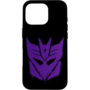 Transformers Purple Graffiti Decepticon Logo Case for iPhone 17(iPhone 16 Pro)
