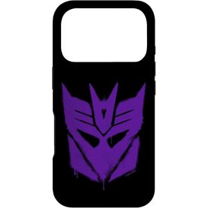 Transformers Purple Graffiti Decepticon Logo Case for iPhone 17(iPhone 17 Pro)