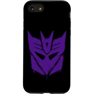 Transformers Purple Graffiti Decepticon Logo Case for iPhone 17(iPhone SE (2020) / 7 / 8)