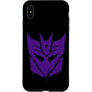 Transformers Purple Graffiti Decepticon Logo Case for iPhone 17(iPhone XS Max)