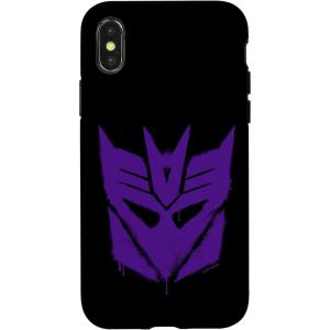 Transformers Purple Graffiti Decepticon Logo Case for iPhone 17(iPhone X/XS)