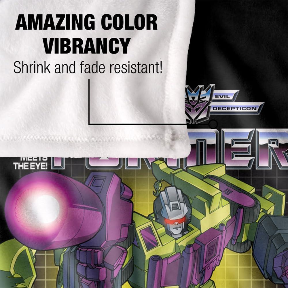image:imageTransformers Blanket 60x80 Devastator Silky Touch Super Soft Throw BlanketDevastator