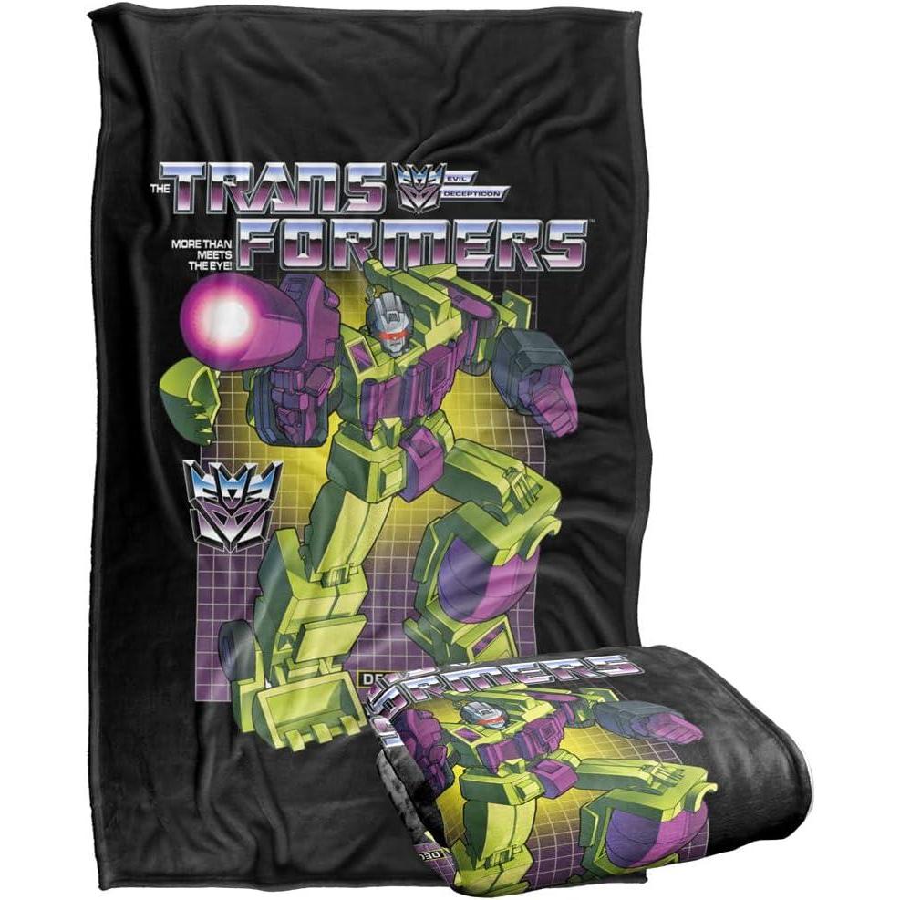 image:imageTransformers Blanket 60x80 Devastator Silky Touch Super Soft Throw BlanketDevastator