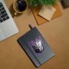 Hasbro Transformers Decepticons Shield Adhesive Vinyl Decal – Fun Decepticons Sticker for Water Bottle or Laptop(Gray/Purple)