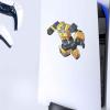 Hasbro Transformers Decepticons Shield Adhesive Vinyl Decal – Fun Decepticons Sticker for Water Bottle or Laptop(Yellow)