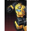 Hasbro Transformers Decepticons Shield Adhesive Vinyl Decal – Fun Decepticons Sticker for Water Bottle or Laptop(Yellow)