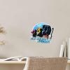 Open Road Brands Hasbro Transformers Roll Out Silver Metal Sign – Fun Transformers Wall Art for Man Cave or Bedroom(Blue)