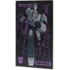 Open Road Brands Hasbro Transformers Roll Out Silver Metal Sign – Fun Transformers Wall Art for Man Cave or Bedroom(Purple)