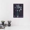 Open Road Brands Hasbro Transformers Roll Out Silver Metal Sign – Fun Transformers Wall Art for Man Cave or Bedroom(Purple)
