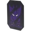 Open Road Brands Hasbro Transformers Roll Out Silver Metal Sign – Fun Transformers Wall Art for Man Cave or Bedroom(Purple/Black)