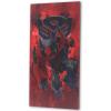 Open Road Brands Hasbro Transformers Roll Out Silver Metal Sign – Fun Transformers Wall Art for Man Cave or Bedroom(Red)