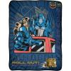 Transformers Blanket Throw Blanket- Autobots Roll Out Fuzzy Soft Fleece Throw Blanket for Bed and Couch 46″ X 60″
