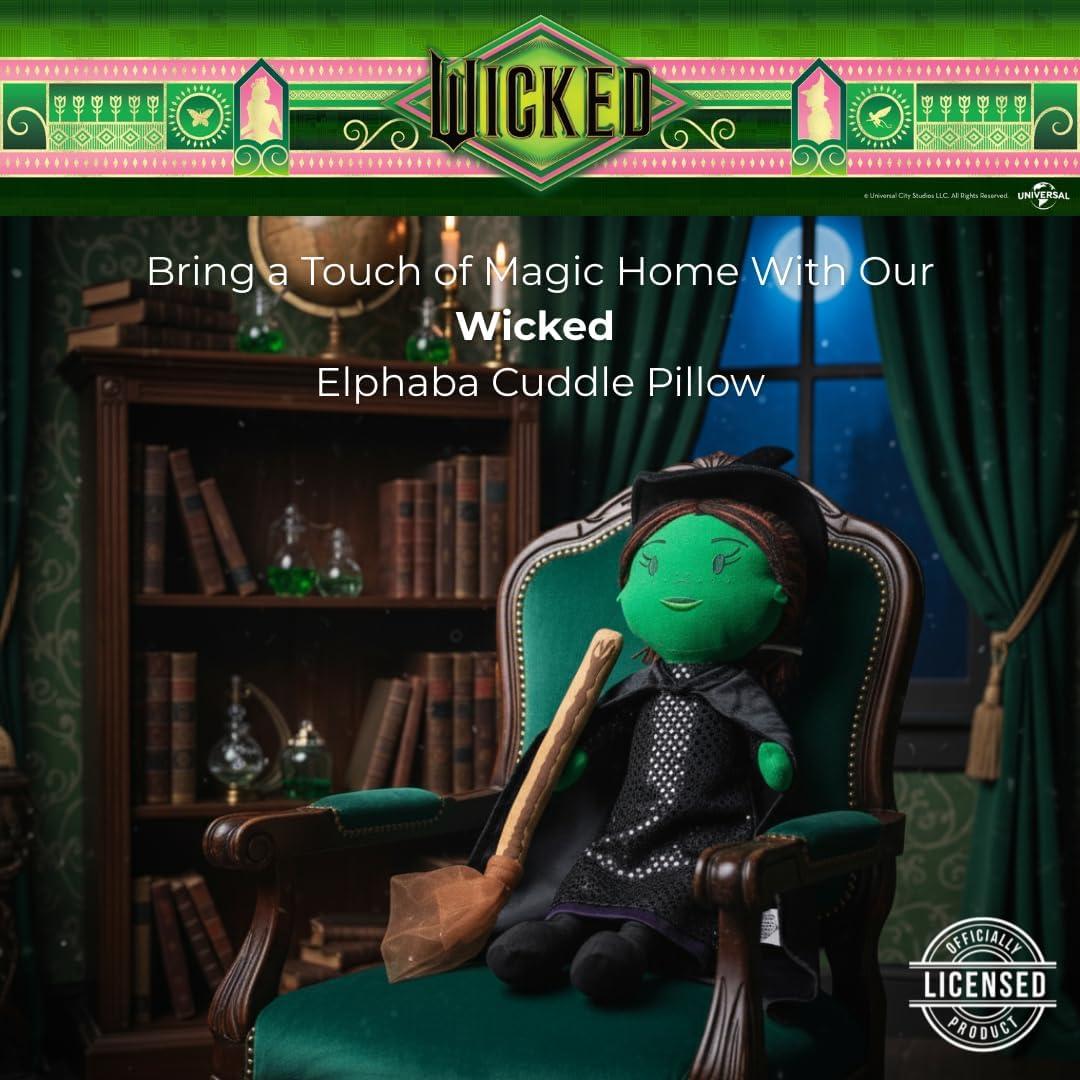 image:imageFranco Kids Transformer Optimus Bedding Super Soft Cozy Cuddle Pillow Officially Licensed ProductWicked Elphaba the Wicked Witch