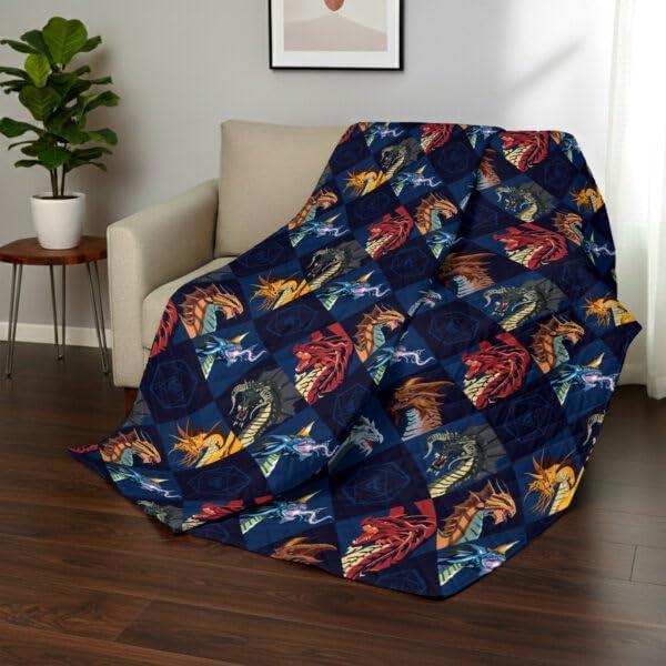 image:imageNorthwest Transformers Logo Quilted Blanket Comfy Throw Adults Boys Girls Soft Lightweight Bedding for Bed or Couch 60 x 80 inchesDragons and Dive